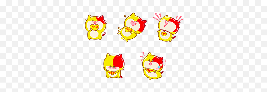 Funny Liquid Cat Projects - Dot Emoji,Cat Emotions Comic