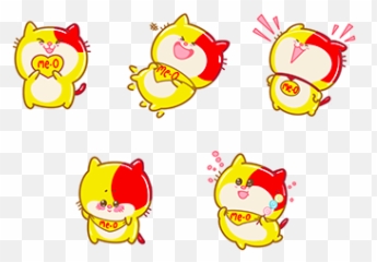 Funny Liquid Cat Projects - Dot Emoji,Cat Emotions Comic