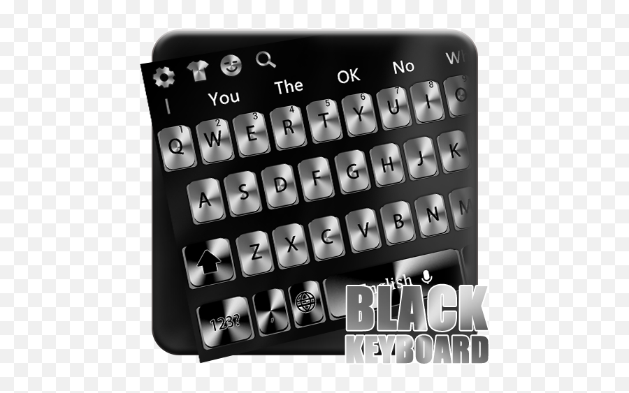 White Classic Metal Keyboard Theme - Office Equipment Emoji,Heavy Metal Emoticons