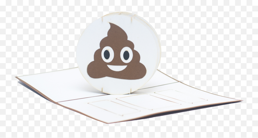 Poop Emoji Pop Up Card - Iphone Poop Emoticon,Card Emoji