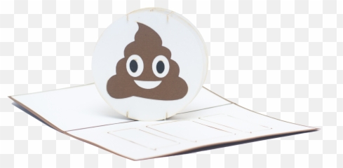 Poop Emoji Pop Up Card - Iphone Poop Emoticon,Card Emoji