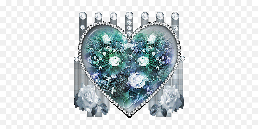 Glitter Pictures Animated Heart - Beautiful Glitter Flowers Gif Emoji,