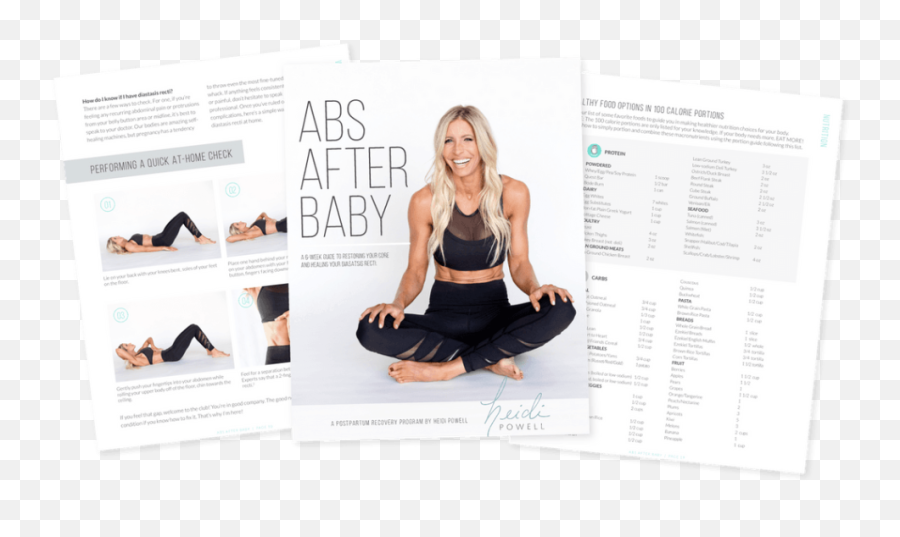 Thank You - Abs After Baby Next Step Heidi Powell Heidi Powell Abs After Baby Emoji,Abs And Emotions