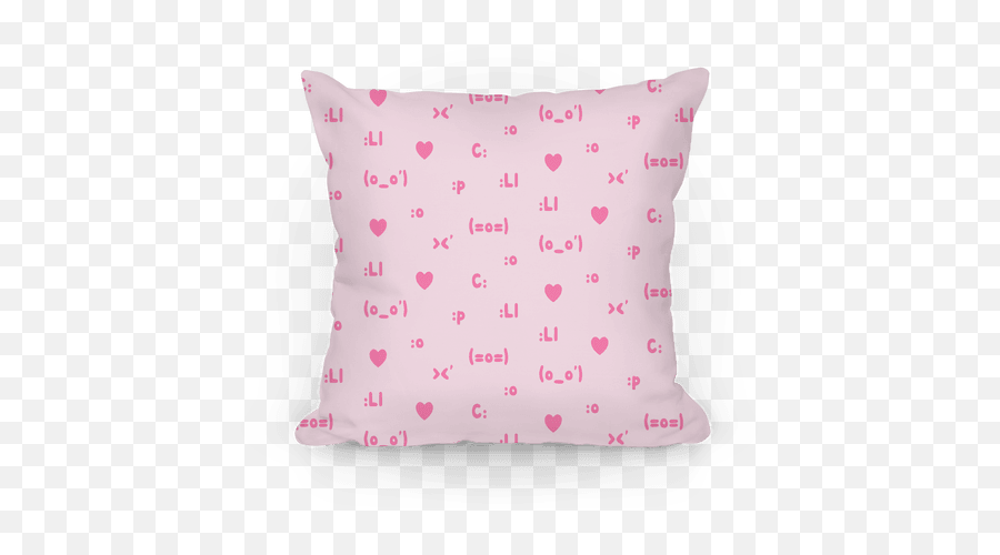 Kawaii Pillows Pillows Lookhuman - Decorative Emoji,Emoji Pillow