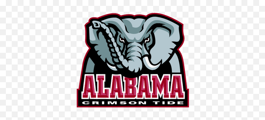 Alabama Crimson Tide Logo Transparent - Mascot University Of Alabama Logo Emoji,Alabama Football Emojis