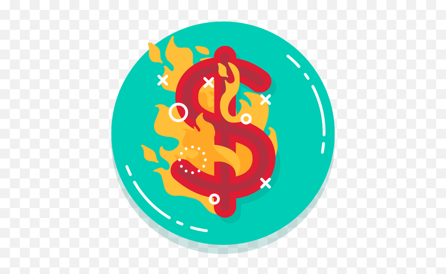 Dollar Burn Rate Icon Transparent Png U0026 Svg Vector Emoji,Emoji Star And Dollar