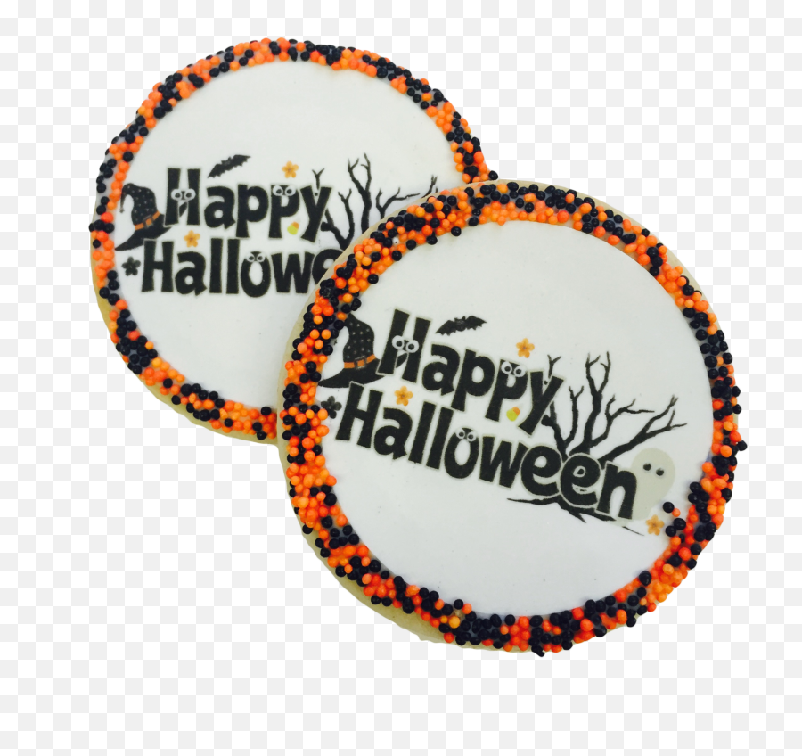 Happy Halloween Sugar Cookies With Nonpareils Emoji,Emojis Saying Happy Thanksgivig Happy Halloween Sugar Cookies With Nonpareils Emoji,Emojis Saying Happy Thanksgivig