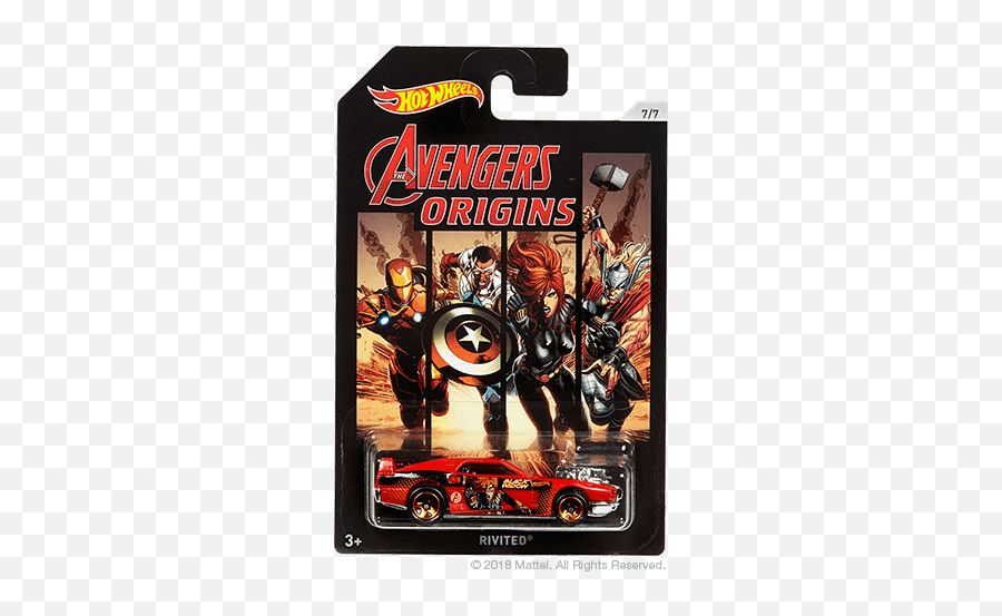 Hw Classic Avengers Comic Covers Series At Walmart - News Hot Wheels Emoji,Captain America Shield Emoji