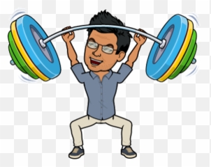 Getquatra Emoji,Weightlifting Emoji