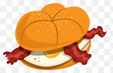 Emoji Clipart Food Emoji Food - Bacon And Egg Roll Clipart,Food Emoji