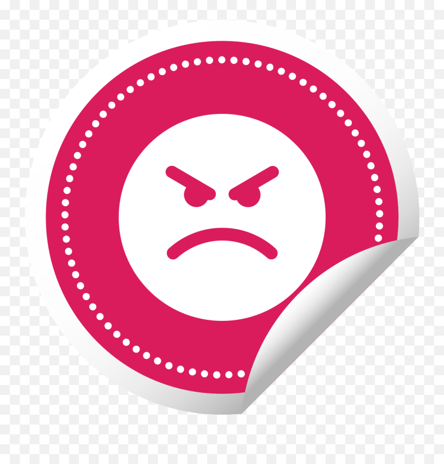 Free Emoji Emoticon Sticker Angry Png - De Young Museum,Angry Emoji