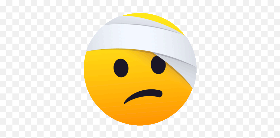 Face With Head Bandage Joypixels Gif - Man With Bandaged Head Funny Emoji,Hurt Emoji