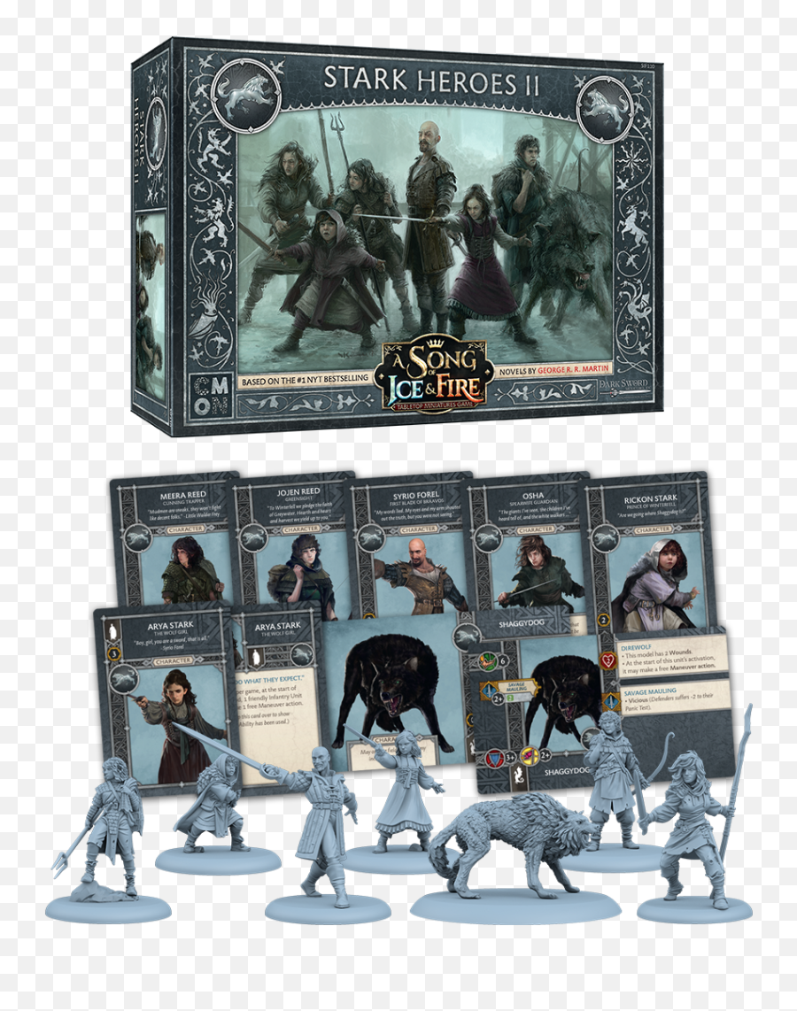 Followers Of The Direwolf - Song Of Ice And Fire Stark Song Of Ice And Fire Miniature Game Emoji,Emoji Song 2