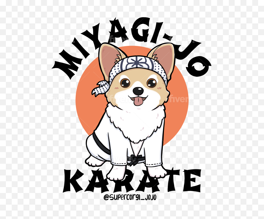Draw Cute Dog Cartoon Illustration Pet Stickers Emojis - Language,Dog Emoji Drawing