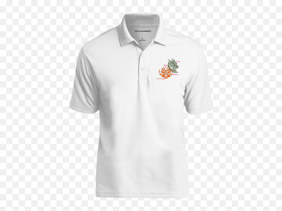 Eye Of The Tiger Wisdom Of The Dragon - Polo Shirt Emoji,Tiger Emoji Shirt