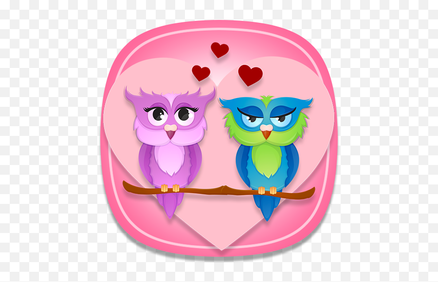 Download Lovely Pink Cute Owl Theme On Pc U0026 Mac With Appkiwi - For Teen Emoji,Owl Emojis For Android