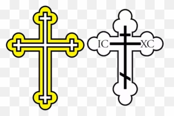 Do Orthodox Christians Wear The Same - Orthodox Cross Clipart Transparent Emoji,Russian Cross Emoji