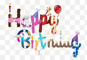 Happy Birthday Png Clip Art Image Happy Birthday Png - Transparent Happy Birthday Gif Png Emoji,Birthday Emoticons For Facebook