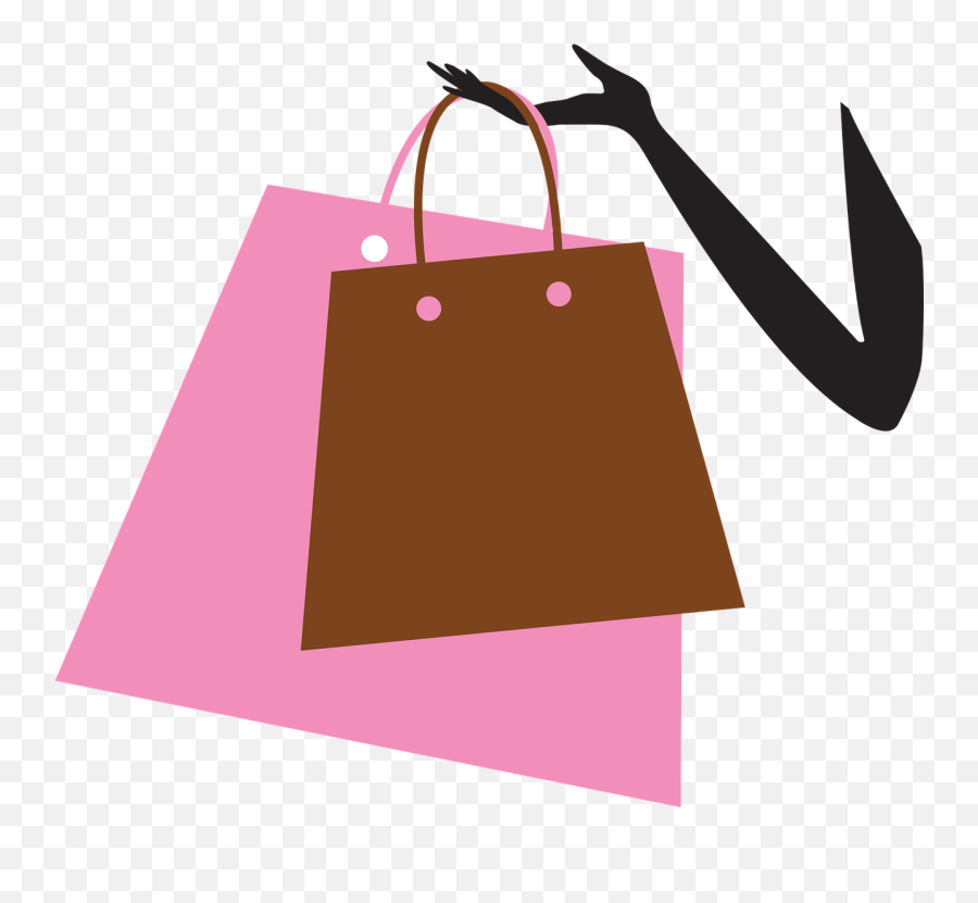 Shopping Bags Bag - Transparent Pink Shopping Bags Emoji,The Emotions Of A Woman Shopper