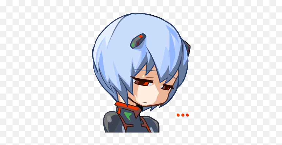 Rei Ayanami - Rei Ayanami Chibi Png Hd Png Download Neon Genesis Evangelion Emoji,Rei Emojis Png