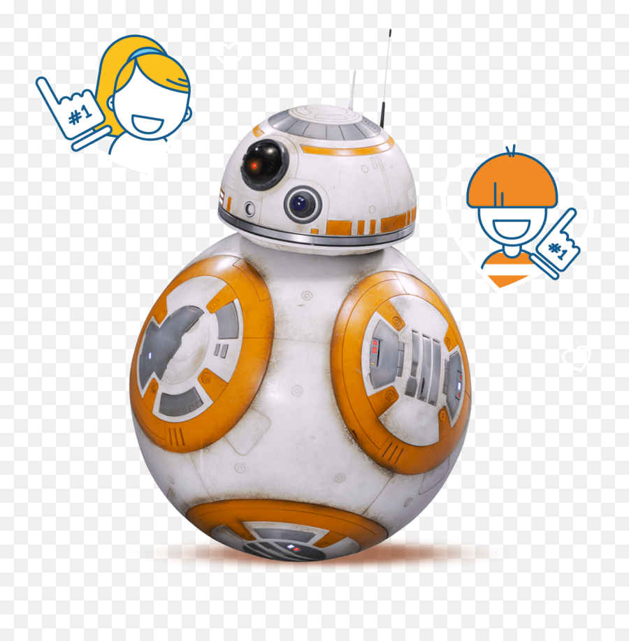 Kids Industries The Family Agency - Star Wars Bb8 Transparent Emoji,Learning Robot Toy With Emotions