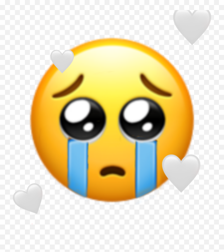 The Most Edited - Pleading Crying Emoji,Googe Emoji