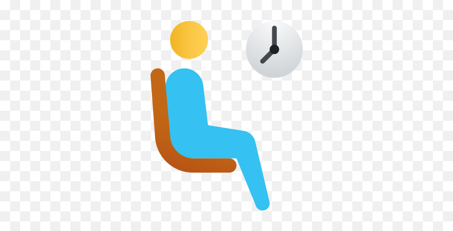 Waiting Room Icon U2013 Free Download Png And Vector - Dot Emoji,Waiting By The Computer Emoji