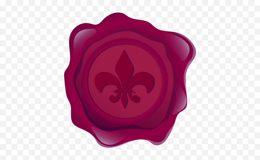 Ilustração De Coroa De Lírio De Cera Selada - Baixar Png Rose Emoji,Emoticon Simbolo De Coroa