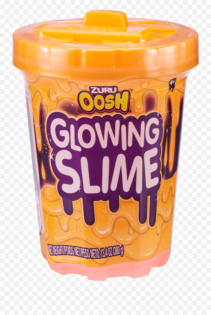 Oosh Glowing Glow In The Dark Slime 3 - Lid Emoji,Glow In The Dark Rings For Fingers Emojis From Walmart