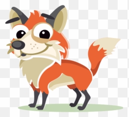 Arctic Fox Cartoon Clip Art - Fox Png Download 689688 Animal Describes You Emoji,Arctic Fox Laughing Emoji