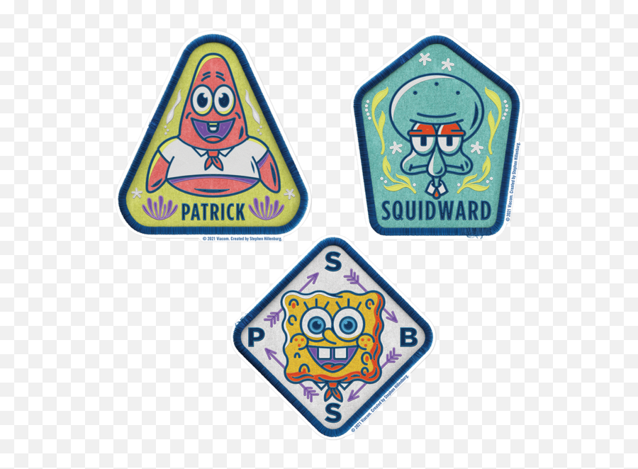 New Arrivals U2013 Spongebob Squarepants Shop - Kamp Koral Badges Emoji,Ghetto Memes Emojis Squidward