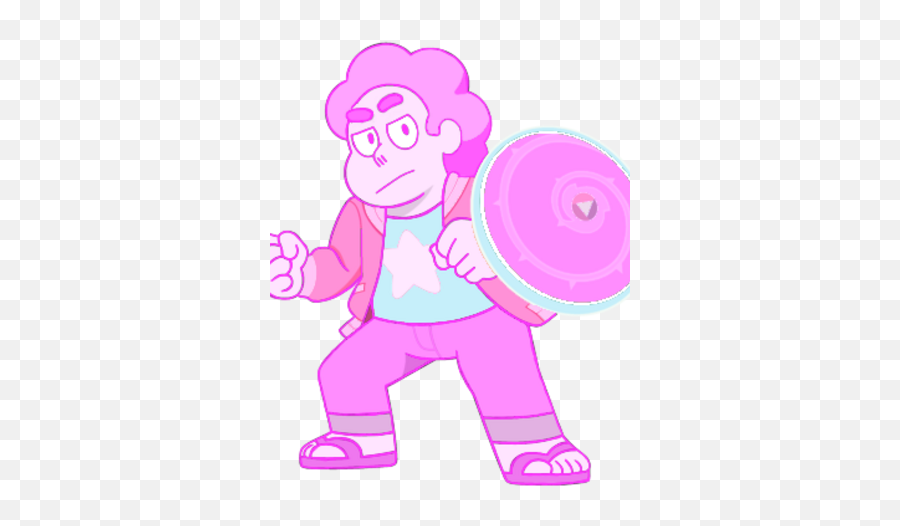 Pink Steven - Pink Steven Universe Emoji,Fushia Pink Emotion