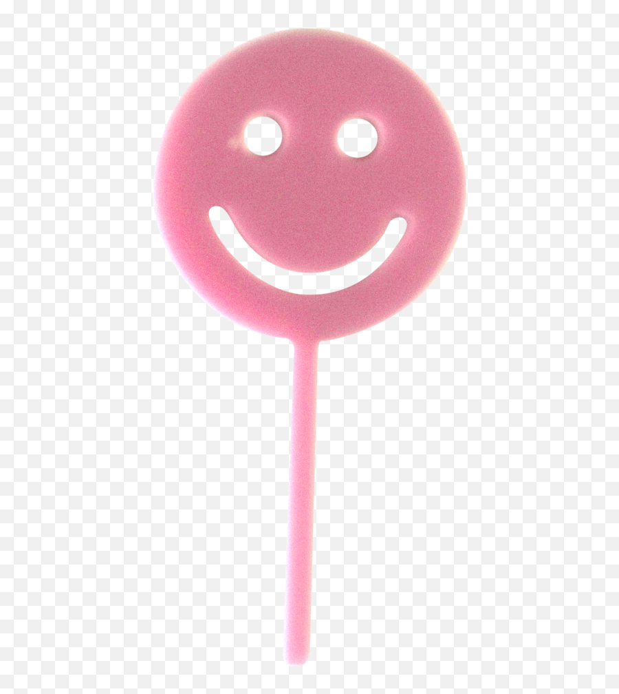 Smiley Face Treat Toppers - Smiley Face Lolipop Emoji,Emoticon Smiling Pleased