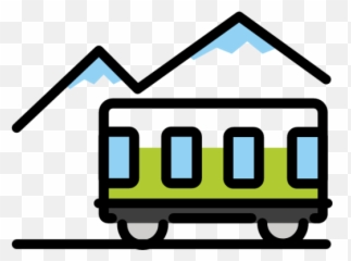 Emoji Train,Train Travel Smiley Emoticons