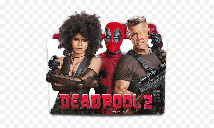 Deadpool 2 Folder Icon - Designbust Deadpool Movie Folder Icon Emoji,Deadpool Emoji