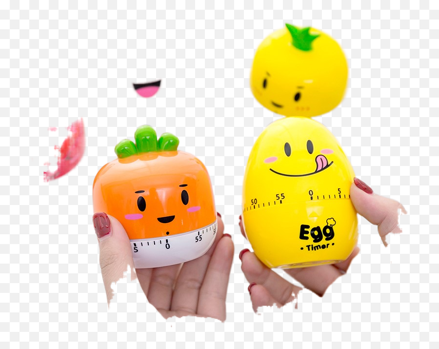 Vegetable Egg Timer Reminder Creative Cute Little Alarm Emoji,Alarm Emoticon