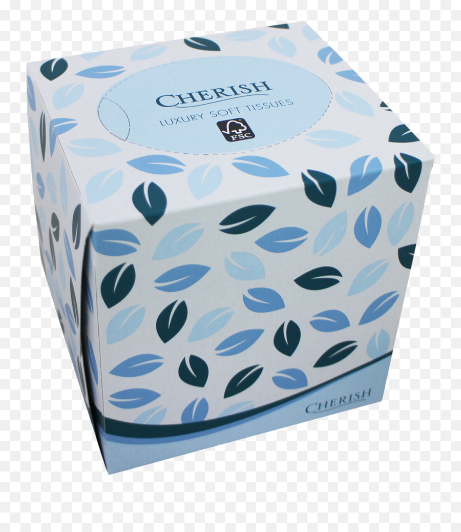 Cherish Pop Up Cube 2ply Tissues 70s - Cardboard Packaging Emoji,Tissue Box Emoji