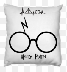 Pillow Sticker Challenge On Picsart - Harry Potter Glasses Logo Emoji,Emoji Pillow