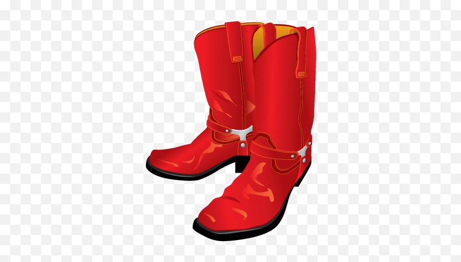 Red Cowboy Boot - Free Red Cowboy Boots Clip Art Emoji,Cowboy Boots Emoji