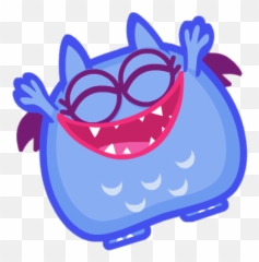 Twaddle The Waddling Floffle Arms In The Air Pnglib U2013 Free Emoji,Arms In The Air Emoticon