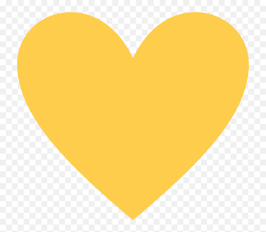 Style Heart - Yellow Vector Images In Png And Svg Icons8 Emoji,Black Heart Emoji