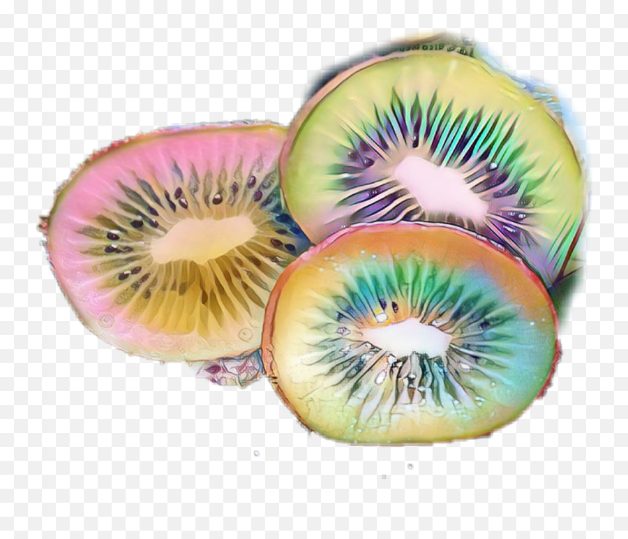 Kiwi Fruit Summersun Love Rainbow - Fresh Emoji,Kiwi Emoji