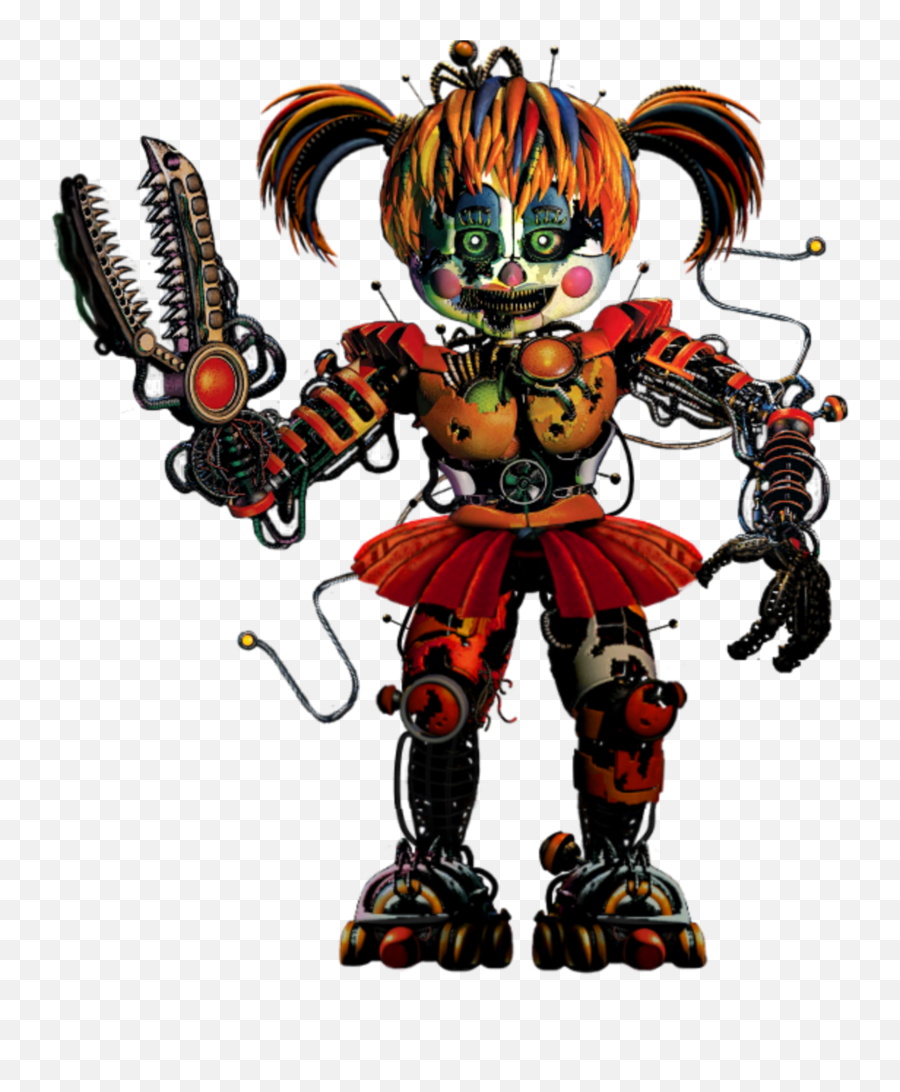 Fnaf Fivenightsatfreddys Ffps Sticker By Rocky - Scrap Baby Full Body Emoji,S6 Emojis