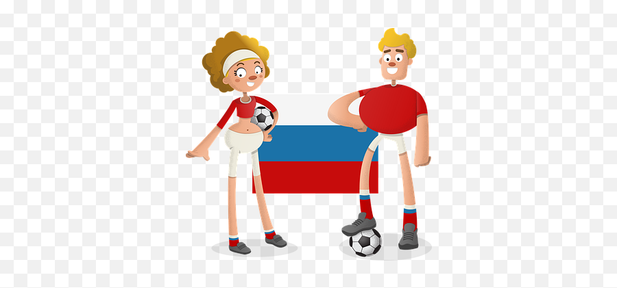 60 Free Soccer World Cup U0026 Football Illustrations - Pixabay Team Male Football Female Player Cartoon Soccer Emoji,Soccer Emotions