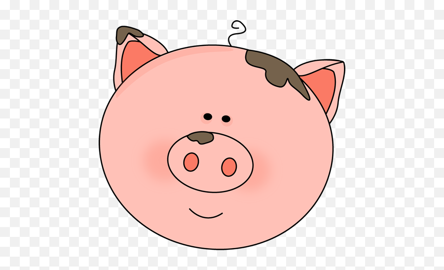 Free Pig Face Png Download Free Clip - Cute Pig Head Clipart Emoji,Piggy Emoticons