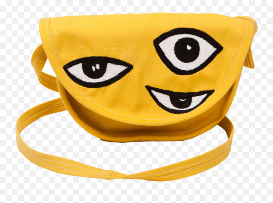 Yellow Shoulder Bags Crossbody Bag - Happy Emoji,Shoulder Emoticon