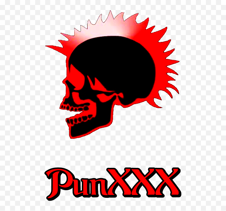 Punk Kopf - Trans 18 Front Punxxxlogo Clipart Full Hair Design Emoji,Trans Symbol Emoji
