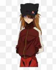 Hot Eva Asuka Langley Badges Peaked Cap - Asuka Facial Evangelion Png Emoji,Evangelion Emoji