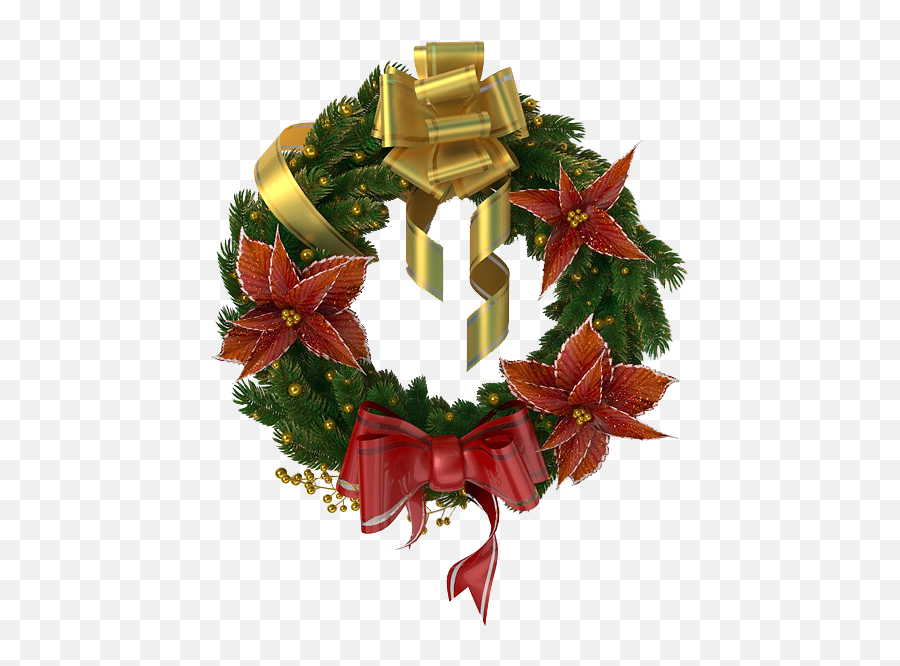 Christmas Wreath Psd Official Psds - For Holiday Emoji,Holiday Wreath Emoji