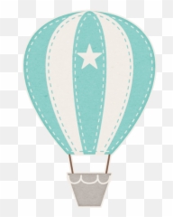Baby Clipart Hot Air Balloon Baby Hot Air Balloon - Hot Air Balloon With Bear Emoji,Hot Air Balloon Emoji
